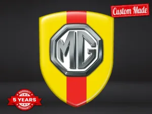 MG Fensteraufkleber Premium Stern Hochwertig Auto